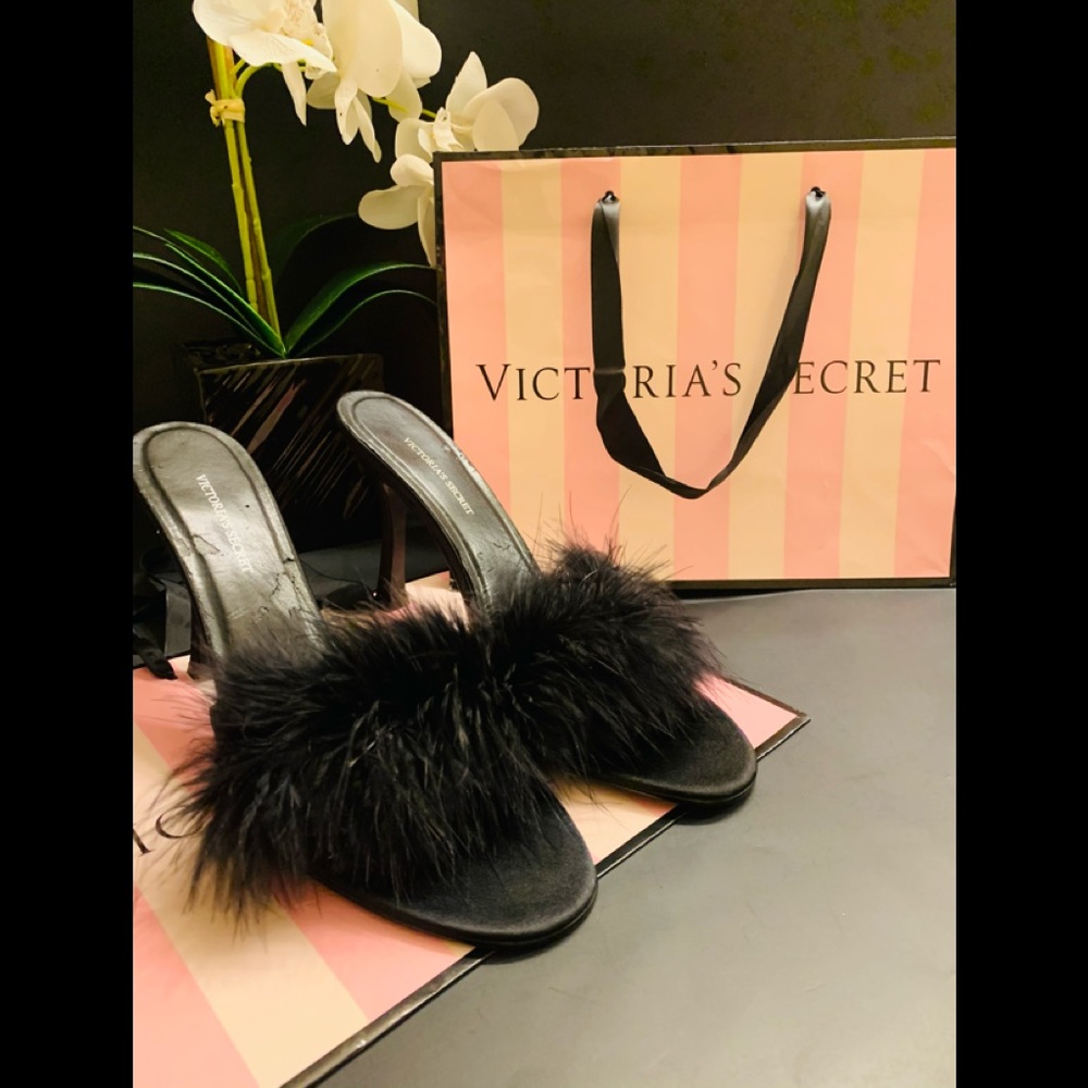 Victoria’s Secret Boudoir Bed Slippers Heels SZ 10 - Picture 11 of 11